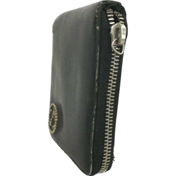 775128S Gucci Wallet Interlocking G Black Leather - Picture 3 of 9